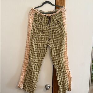 Free People Multicolor Patterned Pants